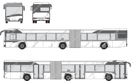 Solaris Urbino articulated bus, from 2016 (Sola_008)