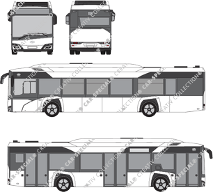 Solaris Urbino 12 electric, 2-2-2, Bus, 3 Doors (2019)