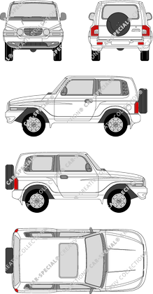 SsangYong Korando, 1996–2006 (Ssan_001)