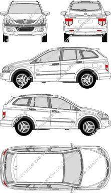 SsangYong Kyron, break, 5 Doors (2005)