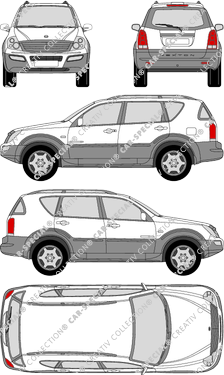 SsangYong Rexton, Kombi, 5 Doors (2006)