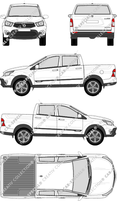 SsangYong Actyon, 2012–2018 (Ssan_012)