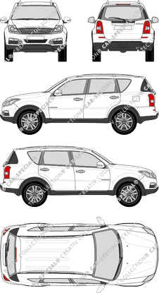 SsangYong Rexton, 2013–2017 (Ssan_014)