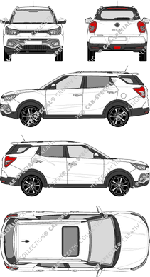 SsangYong XLV, current (since 2016) (Ssan_016)