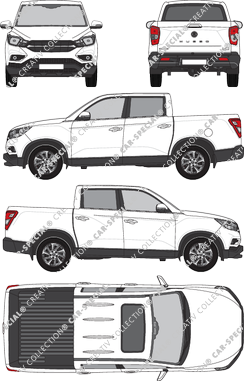 SsangYong Musso, 2019–2022 (Ssan_019)