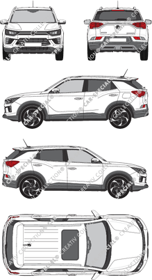 SsangYong Korando, current (since 2019) (Ssan_020)