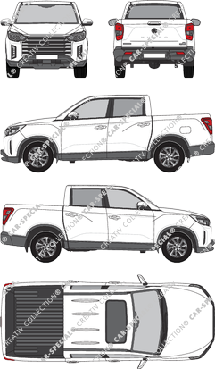 SsangYong Rexton Sports, current (since 2022) (Ssan_025)