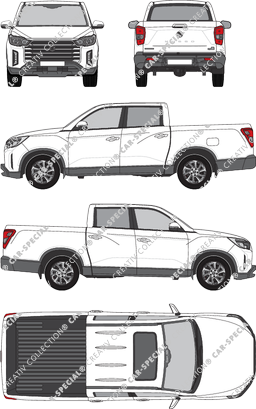 SsangYong Rexton Sports, current (since 2022) (Ssan_026)