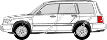 Subaru Forester station wagon, 1997–2001