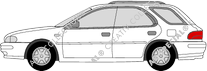 Subaru Impreza combi, 1998–1999