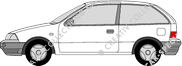 Subaru Justy, 1996–2003