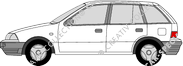 Subaru Justy, 1996–2003