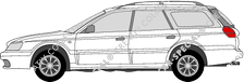 Subaru Legacy station wagon, 2000–2003