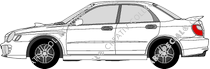 Subaru Impreza limusina, 2000–2002