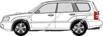 Subaru Forester Station wagon, 2002–2005