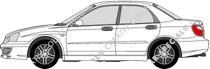 Subaru Impreza, 2003–2005
