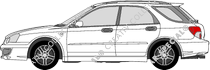 Subaru Impreza Station wagon, 2003–2005