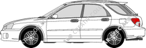 Subaru Impreza station wagon, 2003–2005