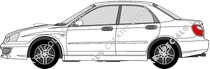 Subaru Impreza, 2003–2005