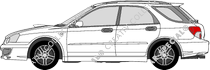 Subaru Impreza, 2003–2005