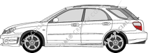 Subaru Impreza Hayon, 2005–2007