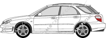 Subaru Impreza Kombilimousine, 2005–2007