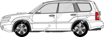 Subaru Forester combi, 2005–2008