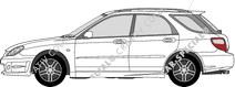 Subaru Impreza Station wagon, 2006–2007