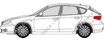 Subaru Impreza Hatchback, 2007–2011