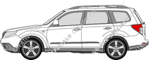 Subaru Forester station wagon, 2008–2013