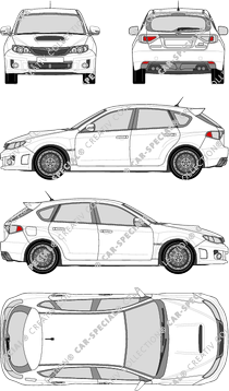 Subaru Impreza, 2011–2018 (Suba_050)
