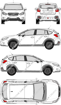 Subaru XV, 2012–2018 (Suba_053)