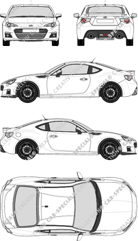 Subaru BRZ, 2012–2021 (Suba_054)