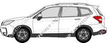 Subaru Forester combi, 2016–2019