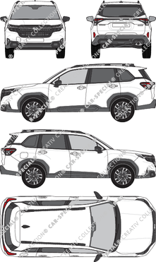 Subaru Forester, aktuell (seit 2025) (Suba_071)