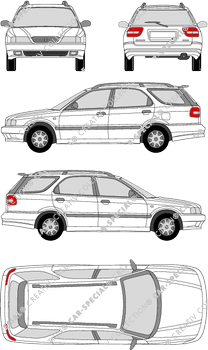 Suzuki Baleno break, 1995–1999 (Suzu_006)