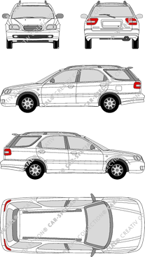 Suzuki Baleno, Station wagon, 5 Doors (1997)