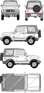 Suzuki Samurai, 1998–2004 (Suzu_013)