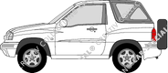 Suzuki Grand Vitara Cabrio, 1998–2001