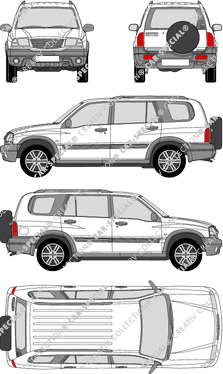 Suzuki Vitara, 2001–2003 (Suzu_029)
