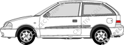 Suzuki Swift Hatchback, 2002–2005