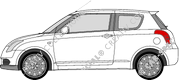 Suzuki Swift Hatchback, 2006–2012