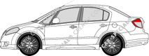 Suzuki SX4, 2008–2009