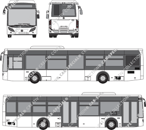 Temsa LF 12, bus, 2 Doors (2019)