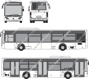 Temsa LF 12, bus, 3 Doors (2019)