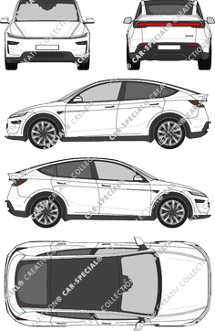 Tesla Model Y, actual (desde 2025) (Tesl_010)