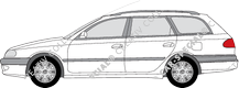 Toyota Avensis break, 1997–2003