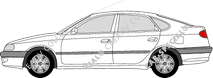 Toyota Avensis Hatchback, 1997–2003