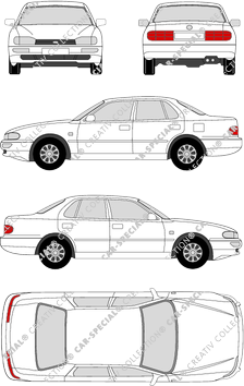 Toyota Camry Limousine, from 1996 (Toyo_005)