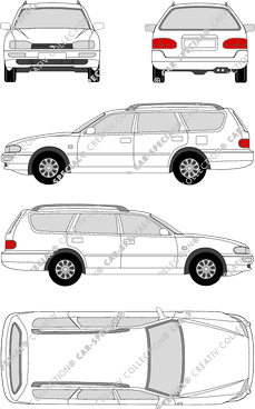 Toyota Camry Combi Kombi, ab 1996 (Toyo_007)